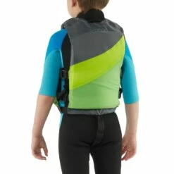 NRS Crew Child PFD 16 NRS Crew Child PFD -KOKATAT Shop 40002 02 Model Back GreenGray 012318 1000x1000 ee5f9277 897c 49e2 9711 3a7f100c0bb1