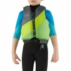 NRS Crew Child PFD 15 NRS Crew Child PFD -KOKATAT Shop 40002 02 Model Front GreenGray 012318 1000x1000 0a3c15b9 4e7f 4352 a337 41bcd26c7f1d