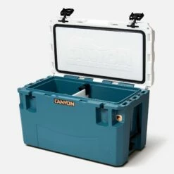 Canyon PRO Series Coolers -KOKATAT Shop Canyon Coolers Pro 65 Mayan Blue Open With Divider 5000x 0458a235 08d2 420d ac42 302f8ec884dd