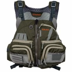 Kokatat Leviathan PFD -KOKATAT Shop LVULEVOL life vest leviathan pfd men s olive front