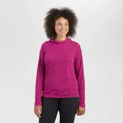 Women's Echo Hoody 11 Women's Echo Hoody -KOKATAT Shop OR Fuschia Sun Hoody